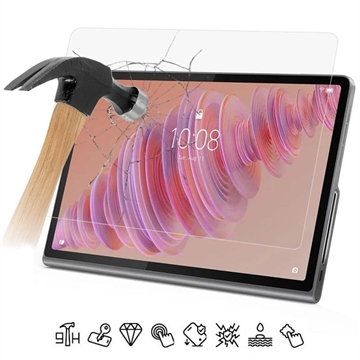 Protecteur d\'Écran Lenovo Tab Plus en Verre Trempé - Case Friendly - Transparente