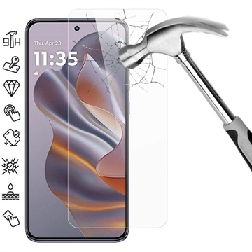 Protecteur d\'Écran Motorola Edge 50 Neo en Verre Trempé - Case Friendly - Transparente