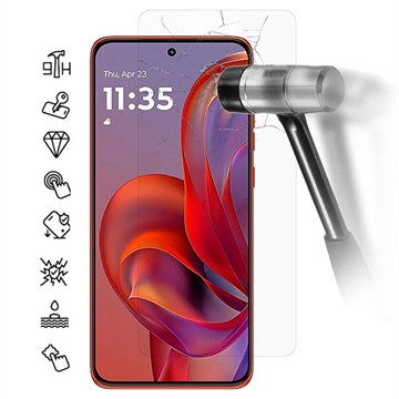 Protecteur d\'écran Motorola Edge 60 Neo en verre trempé - 9H - Case Friendly - Transparente