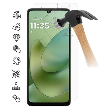 Protecteur d\'écran Motorola Moto G06 en verre trempé - 9H - Case Friendly - Transparente