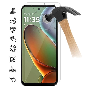 Protecteur d\'Écran Motorola Moto G15 Power en Verre Trempé - Case Friendly - Transparente