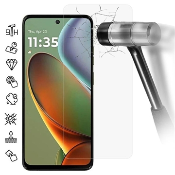 Protecteur d\'Écran Motorola Moto G15 en Verre Trempé - Case Friendly - Transparente