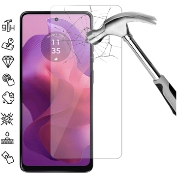 Protecteur d’Écran Motorola Moto G24 en Verre Trempé - 9H - Case Friendly  - Clair