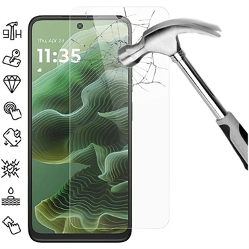 Protecteur d\'Écran Motorola Moto G35 en Verre Trempé - Case Friendly - Transparente
