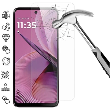 Protecteur d\'Écran Motorola Moto G55 en Verre Trempé - Case Friendly - Transparente