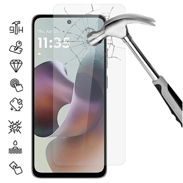 Protecteur d\'écran Motorola Moto G56 en verre trempé - 9H - Case Friendly - Transparente