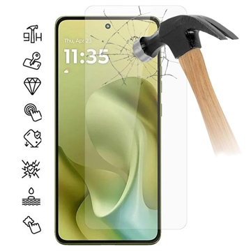 Protecteur d\'écran Motorola Moto G86 en verre trempé - 9H - Case Friendly - Transparente