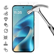 Protecteur d'écran Motorola Moto G67/G77/G87 en verre trempé - 9H - Case Friendly - Transparente