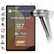 Protecteur d'écran Motorola Moto Pad 60 Pro en verre trempé - 9H - Case Friendly - Transparente