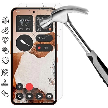 Protecteur d\'écran Nothing CMF Phone 2 Pro en verre trempé - 9H - Case Friendly - Transparente