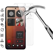 Protecteur d'Écran Nothing Phone (3a) en Verre Trempé - Case Friendly - Transparente