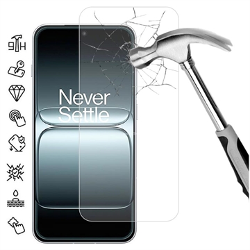 Protecteur d\'écran OnePlus Ace 5 Racing/Nord CE5 en verre trempé - 9H - Case Friendly - Transparente
