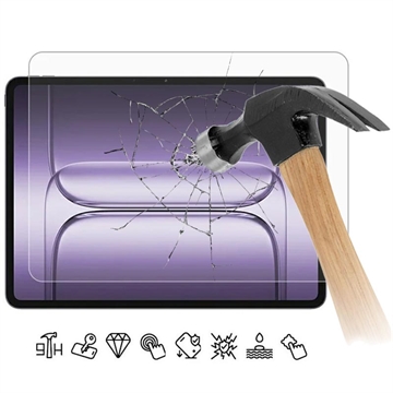Protecteur d\'écran OnePlus Pad 2 Pro en verre trempé - 9H - Case Friendly - Transparente