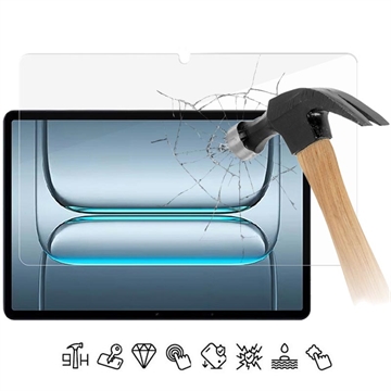 Protecteur d\'écran OnePlus Pad Lite en verre trempé - 9H - Case Friendly - Transparente