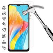 Protecteur d’Écran Oppo A18 en Verre Trempé - Case Friendly - Clair
