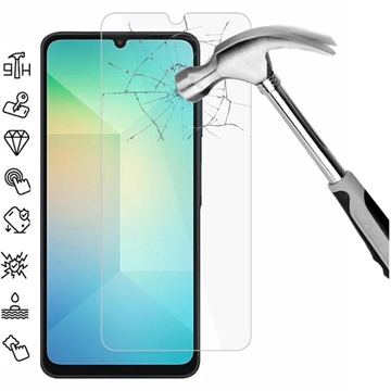 Protecteur d\'Écran Samsung Galaxy A06 5G en Verre Trempé - Case Friendly - Transparente