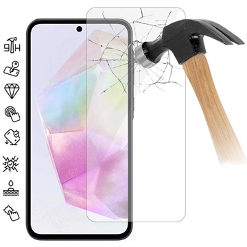 Protecteur d\'Écran Samsung Galaxy A36/A56 en Verre Trempé - Case Friendly - Transparente