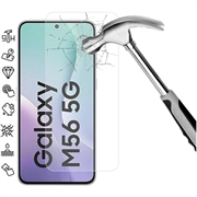 Protecteur d'écran Samsung Galaxy M56/F56 en verre trempé - 9H - Case Friendly - Transparente