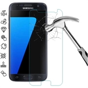 Protecteur d’Écran Samsung Galaxy S7 en Verre Trempé - 9H - Case Friendly  - Clair