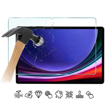 Protecteur d’Écran Samsung Galaxy Tab S9 FE+ en Verre Trempé - Case Friendly - Clair