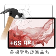 Protecteur d’Écran Samsung Galaxy Tab S9+/S8+ en Verre Trempé - Case Friendly - Clair