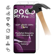 Protecteur d'Écran Xiaomi Poco M7 Pro 5G en Verre Trempé - Case Friendly - Transparente