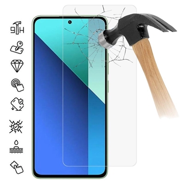 Protecteur d’Écran Xiaomi Redmi 13 en Verre Trempé - 9H - Case Friendly  - Clair