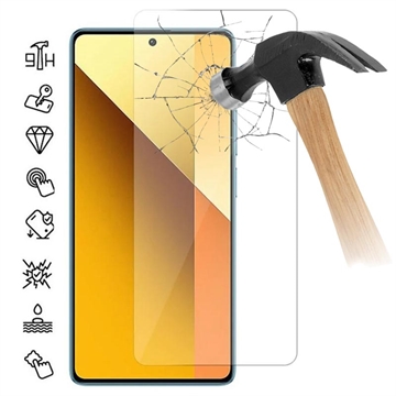 Protecteur d’Écran Xiaomi Redmi Note 13 en Verre Trempé - 9H - Case Friendly  - Clair