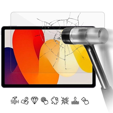 Protecteur d’Écran Xiaomi Redmi Pad SE en Verre Trempé - Case Friendly - Clair