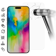 Protecteur d'Écran iPhone 16 Pro en Verre Trempé - Case Friendly - Transparente