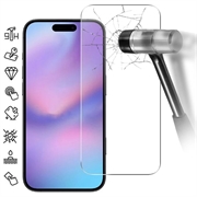 Protecteur d'écran iPhone 17 Pro en verre trempé - 9H - Case Friendly - Transparente