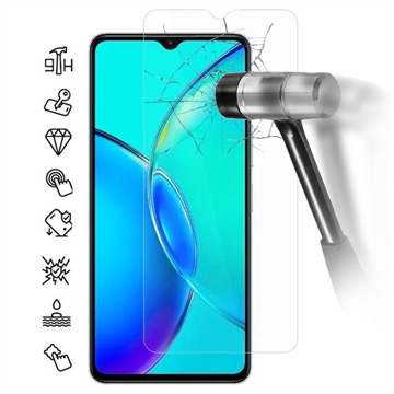 Protecteur d\'Écran vivo Y27 en Verre Trempé - Case Friendly - Transparente