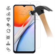 Protecteur d’Écran vivo Y36i en Verre Trempé - 9H - Case Friendly - Clair