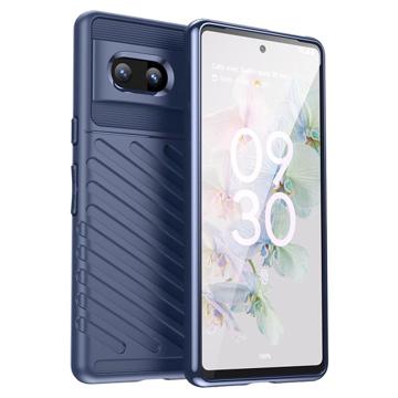 Coque Google Pixel 7 en TPU - Série Thunder - Bleue