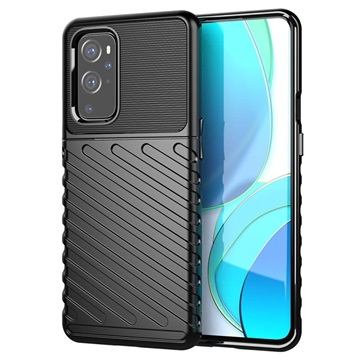 Coque OnePlus 9 Pro en TPU - Série Thunder - Noire