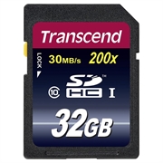 Carte Mémoire d'Origine Transcend SDHC TS32GSDHC10 32Go Class 10