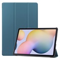 Étui à Rabat Samsung Galaxy Tab S7+ - Série Tri-Fold - Bleu