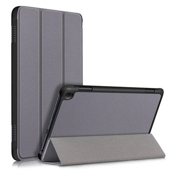Étui à Rabat Smart Amazon Fire HD 8 (2020)/8 Plus (2022) - Série Tri-Fold - Gris