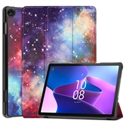 Étui à Rabat Smart Lenovo Tab M10 Gen 3 - Série Tri-Fold - Galaxie