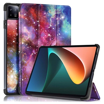Étui Folio Intelligent Xiaomi Pad 6/Pad 6 Pro - Série Tri-Fold - Galaxie