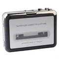 Convertisseur Audio Cassette Portable en mp3 - Argent / Noir