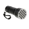 Lampe de poche UV avec 21 LEDs - 395NM - Noir