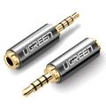 Ugreen 2.5mm Male / 3.5mm Female Stereo Audio Adapter w. Gold Plated Connectors (Adaptateur audio stéréo 2.5mm mâle / 3.5mm femelle avec connecteurs plaqués or)