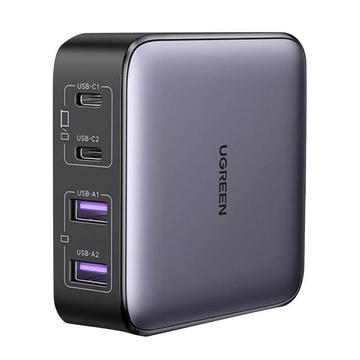 Ugreen Nexode 65W Chargeur de bureau à 4 ports - 65W - Noir