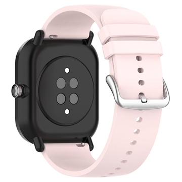 Bracelet Universel en Silicone pour Smartwatch - 22mm - Rose Clair