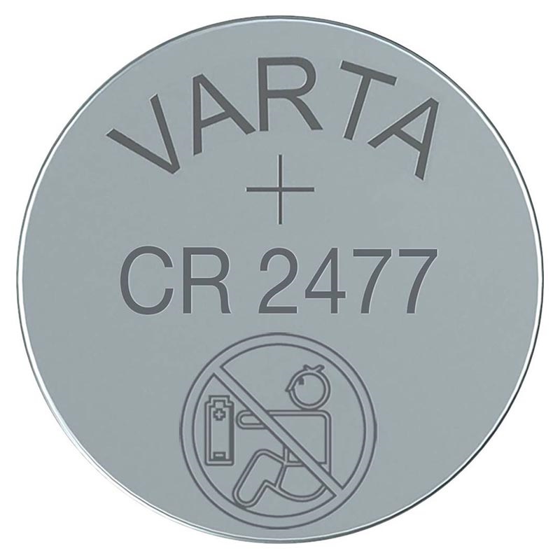 Pile CR2477 Varta Bouton Lithium 3V - Bestpiles