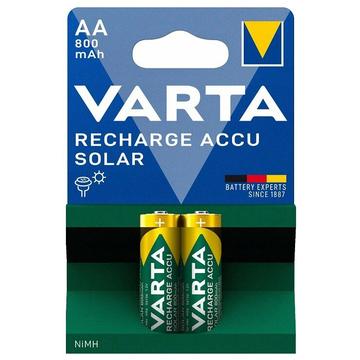 Piles AA rechargeables Varta Solar 800mAh - 2 Pcs.