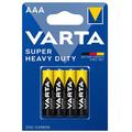 Batterie Varta Super Heavy Duty R03/AAA - 4 pièces