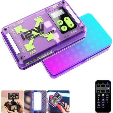 Viltrox RB-V12 Lumière vidéo RVB magnétique 3000 - 5600 K avec contrôle par application