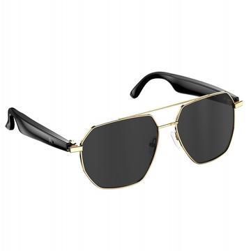 W100C Lunettes intelligentes rétro avec traduction en temps réel - Noir